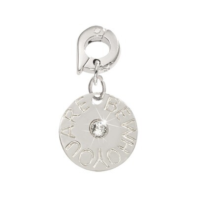 Nikki Lissoni Be Who You Are Charm Silver-Plated 15mm D1054SS, MPN: D1054SS, 8718819232049