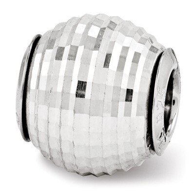 Refelctions Diamond Cut Bead - Sterling Silver QRS3497, MPN: QRS3497, 886774965055