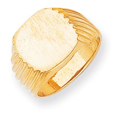 Men&#39;s Signet Ring 14k Gold RS324, MPN: RS324, 883957369389