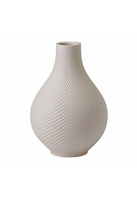 Wedgwood Folia Jasper Bulb Vase Powder Pink 9.1 Inch 1056992, MPN: 1056992, 701587441858