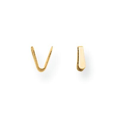 Pre-Solder Chain Tab 10k Yellow Gold 1Y2062, MPN: 1Y2062,
