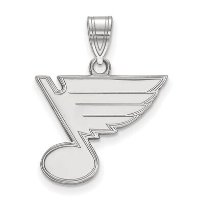 Saint Louis Blues Medium Pendant Sterling Silver SS003BLE, MPN: SS003BLE, 886774745015