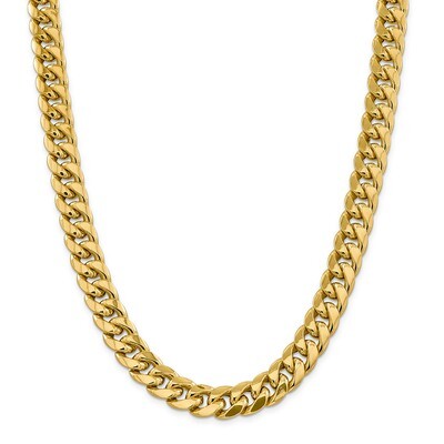 26 Inch 12.6mm Hollow ChainMiami Cuban 14k Gold BC164-26, MPN: BC164-26, 886774563800