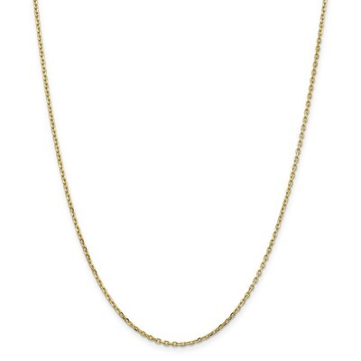 20 Inch 1.8mm Diamond -cut Cable Chain 10k Gold 10PE204-20, MPN: 10PE204-20, 191101599200