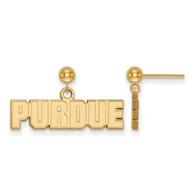 Purdue Earring Dangle Ball Gold-plated Silver GP070PU, MPN: GP070PU, 886774953618