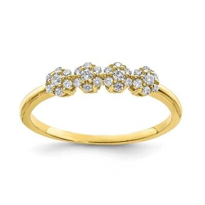 Stackable Ring 10k Gold CZ Diamond 10C1394, MPN: 10C1394, 883957740430