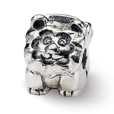 Lion Clip Bead - Sterling Silver QRS714, MPN: QRS714, 883957726939