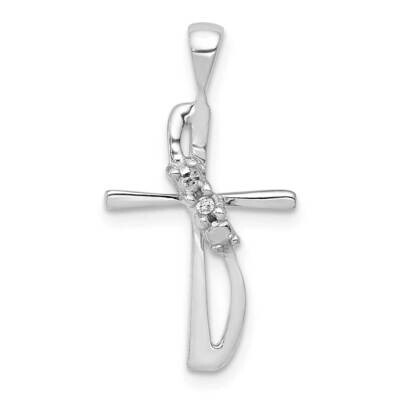 .01Ct. Diamond Pendant 14k White Gold PM5023-001-WA, MPN: PM5023-001-WA, 883957213798
