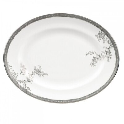 Vera Wang Vera Lace Oval Platter 13.75 Inch, MPN: 50127203001, 32677903278