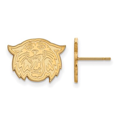 Villanova University Small Post Earrings Gold-plated Sterling Silver GP036VIL, MPN: GP036VIL, 88677…