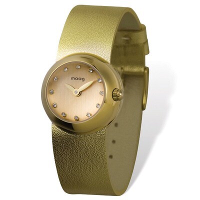Moog Gold-tone Champagne Dial Zoom Time to Change Watch, MPN: XWA4762,