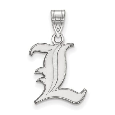 University of Louisville Medium Pendant 10k White Gold 1W003UL, MPN: 1W003UL, 886774771069