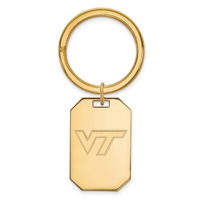 Virginia Tech Key Chain Gold-plated Silver GP020VTE, MPN: GP020VTE, 886774925738