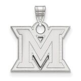 Miami University Small Pendant 14k White Gold 4W002MU, MPN: 4W002MU, 886774826899