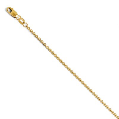 Leslie&#39;s Flat Cable Chain 18 Inch - 14k Gold HB-1520-18, MPN: 1520-18, 886774996004