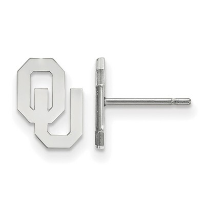 University of Oklahoma x-Small Post Earrings Sterling Silver SS008UOK, MPN: SS008UOK, 886774957920