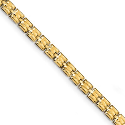 Leslie&#39;s Fancy Bracelet 14k Polished Gold HB-LF1299-7.75, MPN: LF1299-7.75, 883957815077