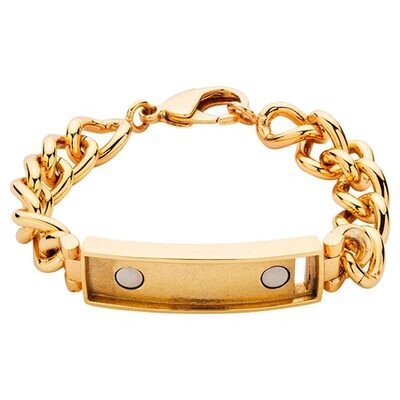 Nikki Lissoni Gold-plated Bracelet of 21cm For Medium Magnetic Tags TB02G21M, MPN: TB02G21M, 871907…