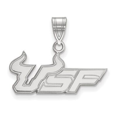 University of South Florida Medium Pendant 10k White Gold 1W015USFL, MPN: 1W015USFL, 886774780672
