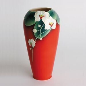 Franz Porcelain Moth Orchid Vase FZ00076, MPN: FZ00076,