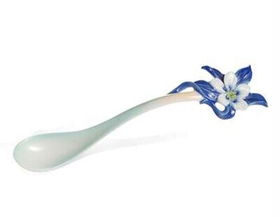 Franz Porcelain Columbine Wildflowers Spoon FZ02083, MPN: FZ02083,