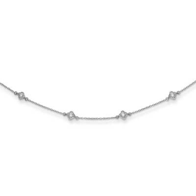 Multi Station Necklace 14k White Gold Diamond PM3753-050-WA, MPN: PM3753-050-WA, 883957488486