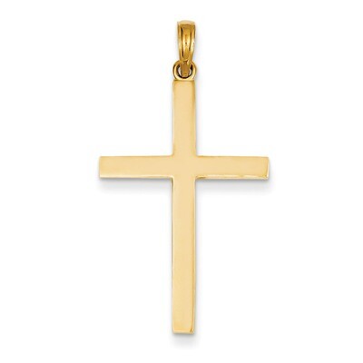 Stick Cross Pendant 14k Gold C4205, MPN: C4205, 637218016662