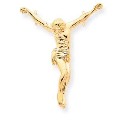 Solid Polished Corpus Pendant 10k Gold 10C72, MPN: 10C72, 883957344720