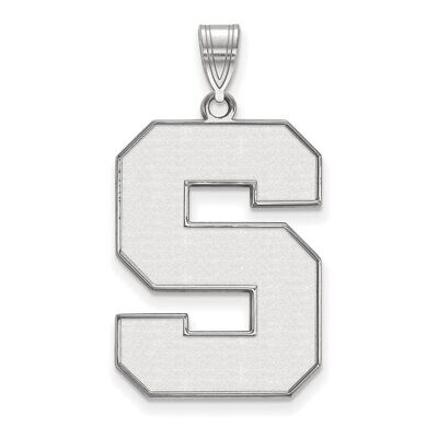 Michigan State University Extra Large Enamel Pendant Sterling Silver SS072MIS, MPN: SS072MIS, 88677…