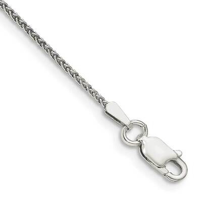 1.25mm Round Spiga Chain 8 Inch Sterling Silver QSP030-8, MPN: QSP030-8, 196904160794