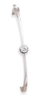 Bangle Bracelet Mounting 14k White Gold XB182, MPN: XB182, 191101008801