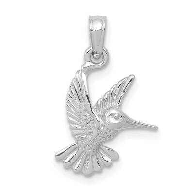 Hummingbird Charm 10k White Gold 10C3472W, MPN: 10C3472W, 63721818736