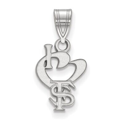 Florida State University Small I love Logo Sterling Silver SS019FSU, MPN: SS019FSU, 886774682884