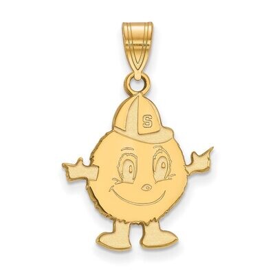Syracuse University Large Pendant 14k Yellow Gold 4Y025SYU, MPN: 4Y025SYU, 886774877464