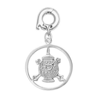 Nikki Lissoni Treasure Vase Charm Silver-Plated 20mm D1190SM, MPN: D1190SM, 8718819239710