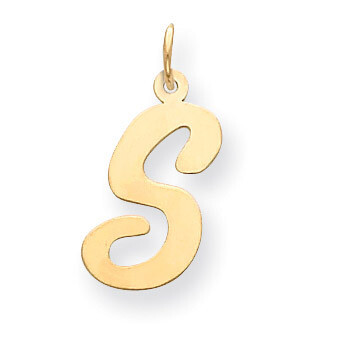 Initial S Charm 14k Gold Large Script  YC662S, MPN: YC662S, 886774137483