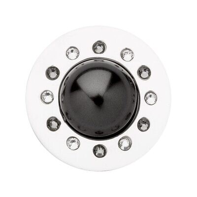 Nikki Lissoni In The Middle of The Night with Crystal Pearl Swarovski Crystals Silver-plated  23.6m…