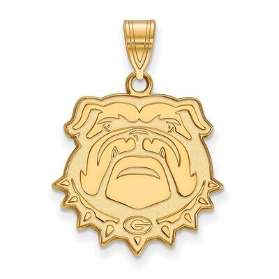 University of Georgia Large Pendant 14k Yellow Gold 4Y072UGA, MPN: 4Y072UGA, 886774887869