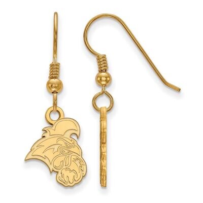 Coastal Carolina University Small Dangle Earring Wire Gold-plated Silver GP006CCU, MPN: GP006CCU, 8…