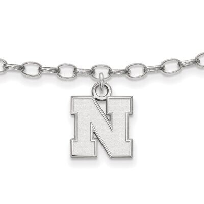University of Nebraska Extra Small Anklet Sterling Silver SS065UNE, MPN: SS065UNE, 886774713236