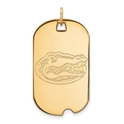 University of Florida Large Dog Tag 10k Yellow Gold 1Y028UFL, MPN: 1Y028UFL, 886774814520