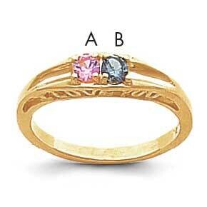 Ring 14k Gold Family Jewelry XMR22/2GY, MPN: XMR22/2GY, 883957152929