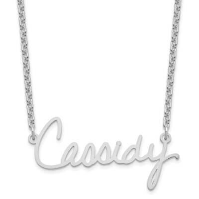 Signature Necklace 10k White Gold 10XNA506W, MPN: 10XNA506W,