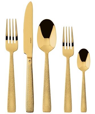 Sambonet Siena Gold 5 Piece Place Setting S.H. 52717G93, MPN: 52717G93, 790955137059