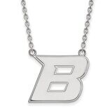 Boise State University Large Pendant with Chain Necklace Sterling Silver SS008BOS-18, MPN: SS008BOS…