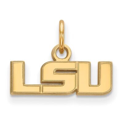 Louisiana State University x-Small Pendant 14k Yellow Gold 4Y001LSU, MPN: 4Y001LSU, 886774856148