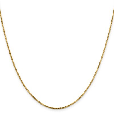 Leslie&#39;s 1.4 mm Diamond-cut Open Franco Chain 24 Inch 14k Gold HB-7216-24, MPN: 7216-24, 1911018480…
