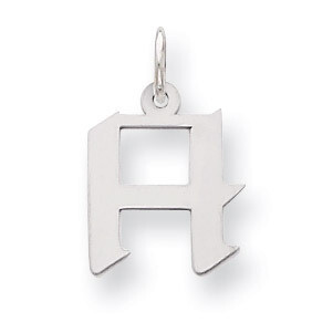 Artisan Block Initial H Charm Sterling Silver QC5087H, MPN: QC5087H, 191101533501