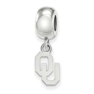 The University of Oklahoma x-Small Dangle Charm Bead Sterling Silver SS060UOK, MPN: SS060UOK, 19110…