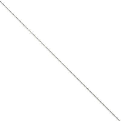 0.90mm Parisian Wheat Chain 14 Inch 14k White Gold PEN260-14, MPN: PEN260-14, 886774401485